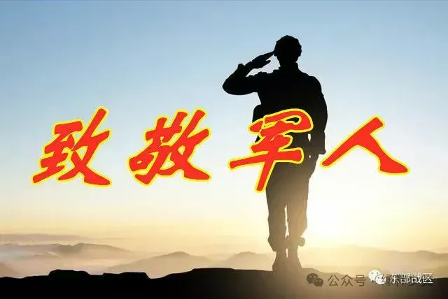 致敬军人